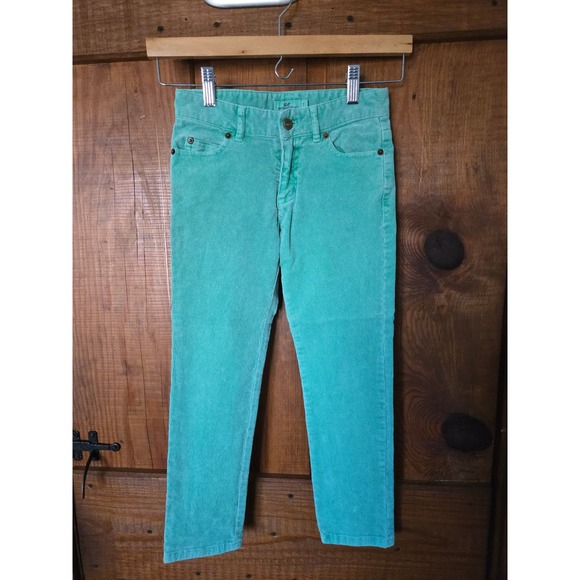 Vineyard Vines Other - VINEYARD VINES- Girls Corduroy Pants Teal Green Straight Leg Casual - Size 7